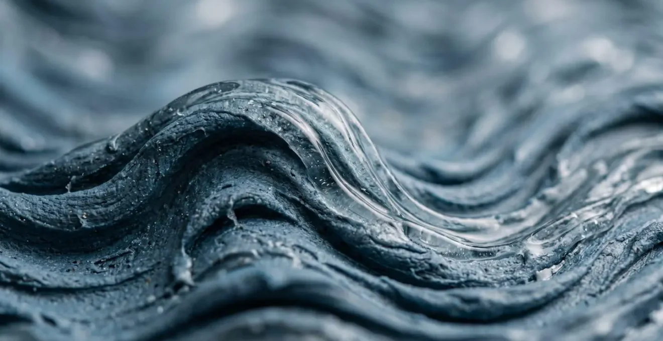 Metáfora visual de surfear la urgencia de fumar como una ola